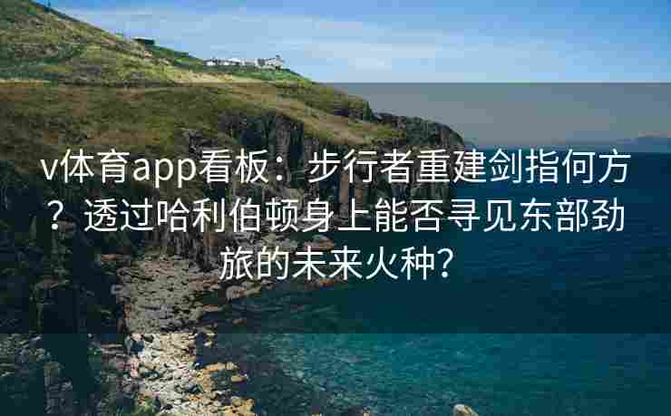 v体育app看板：步行者重建剑指何方？透过哈利伯顿身上能否寻见东部劲旅的未来火种？
