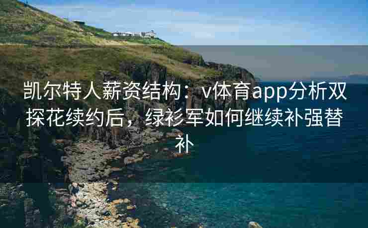 凯尔特人薪资结构：v体育app分析双探花续约后，绿衫军如何继续补强替补