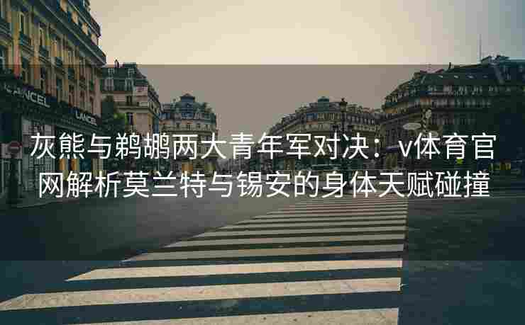 灰熊与鹈鹕两大青年军对决：v体育官网解析莫兰特与锡安的身体天赋碰撞